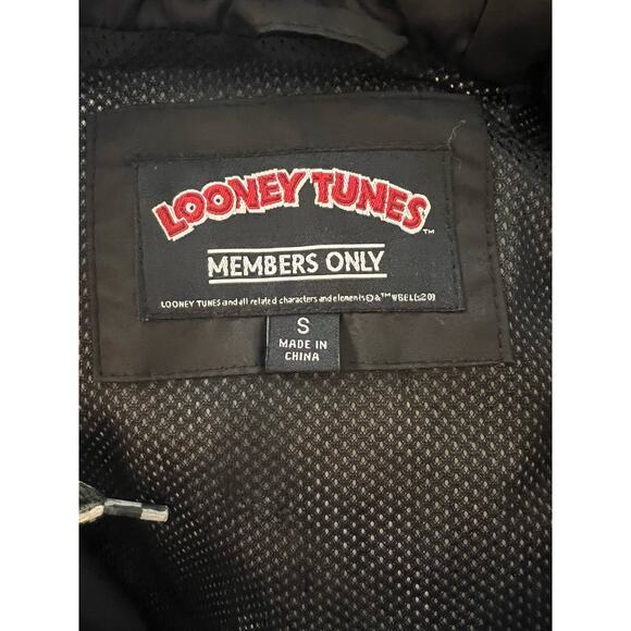 Looney Tunes‎ Members Only Hooded Wind Breaker Pullover Adult Small - Picture 5 of 5